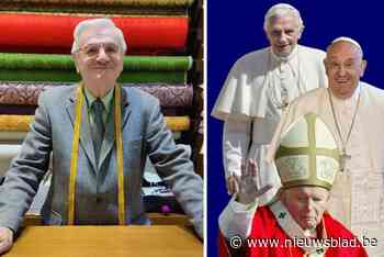 Kleermaker Raniero Mancinelli heeft al vier pausen gekleed: “Met Benedictus had ik echt een klik, misschien omdat hij zo modebewust was”