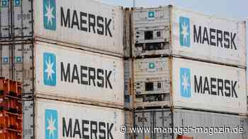 Schifffahrt: Reederei Maersk kappt Prognose für Container-Aufkommen