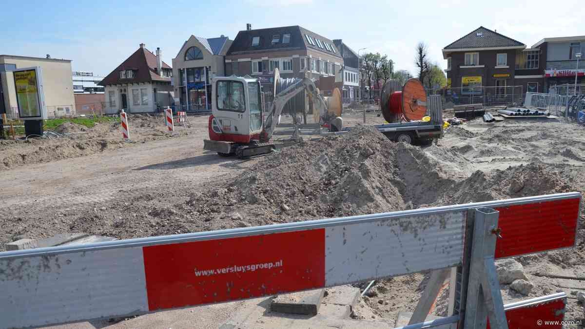 Rotonde ligt langer open
