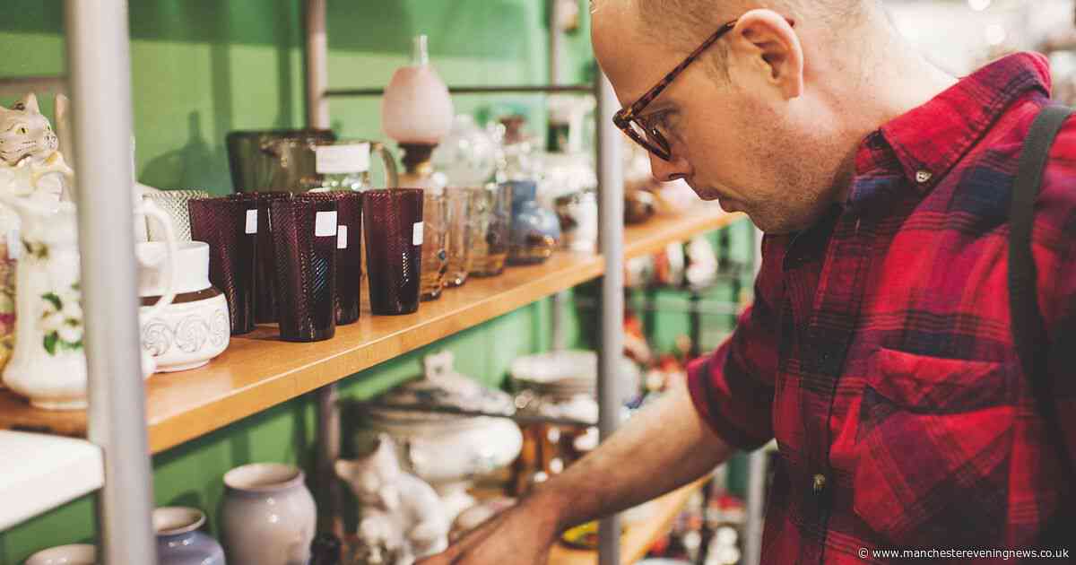 Charity shop lover overjoyed with £2 item he'd been searching a whole decade for