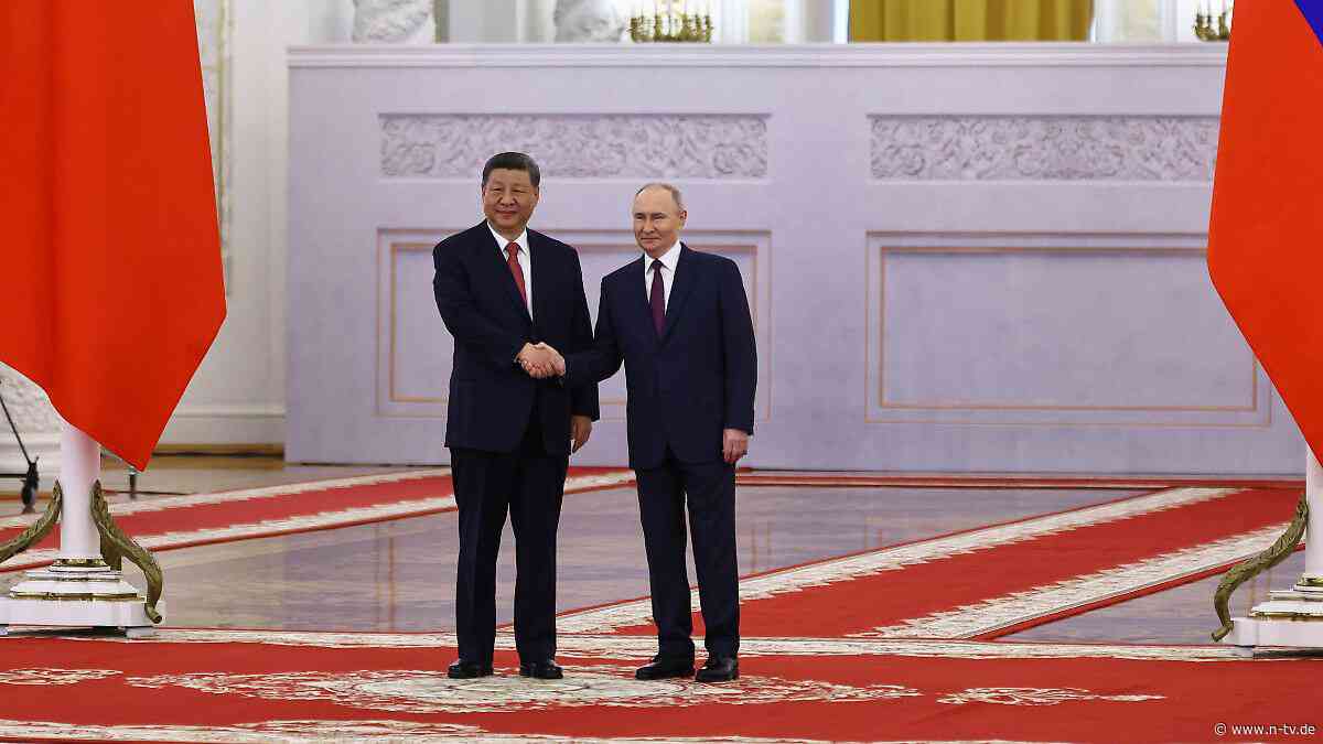 "Für beide Seiten von Vorteil": Xi und Putin geben sich geeint
