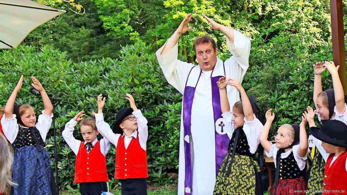 Im Bad Herrenalber Kurpark: Andachten haben ihren ganz besonderen Reiz