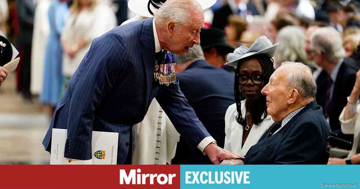King Charles' 'sign of change' at VE Day service after Prince Harry onslaught