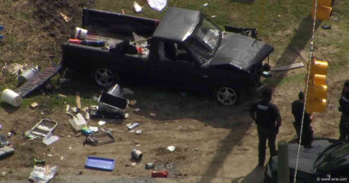 Chase, crash, school on lockdown in Durham County