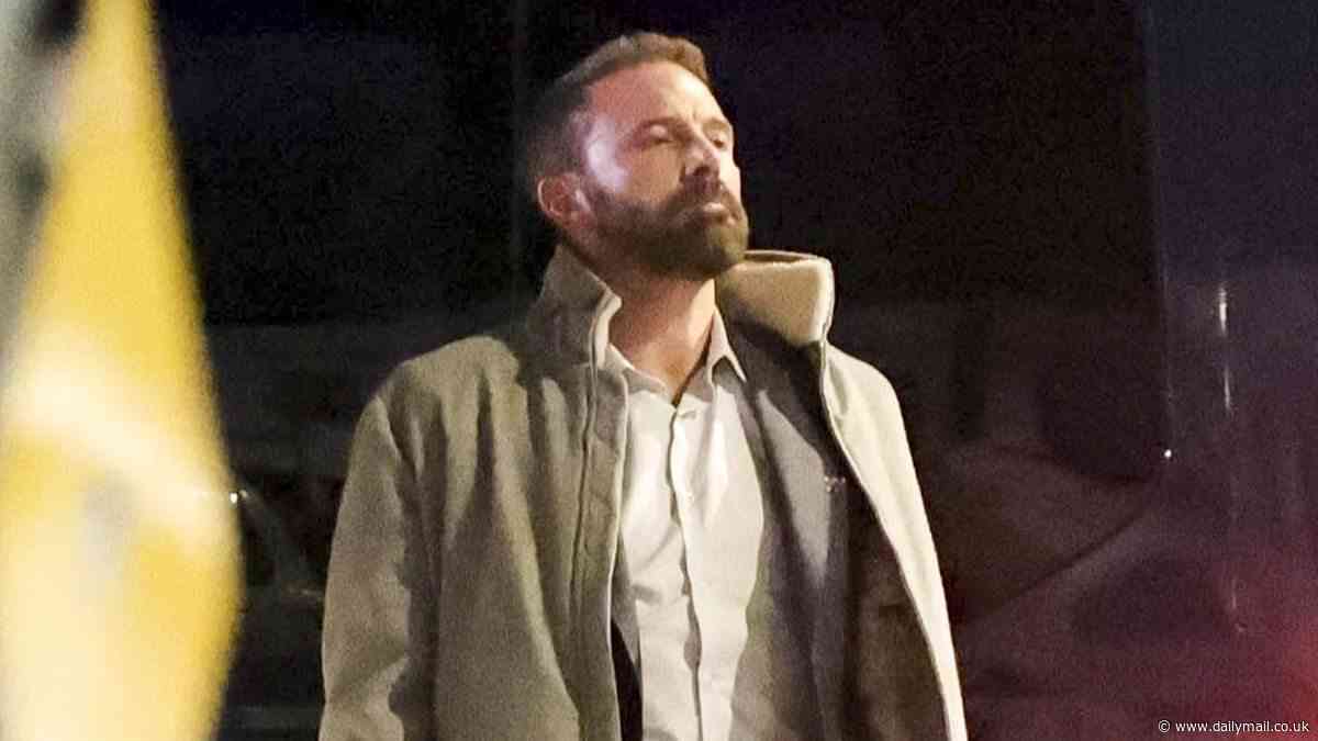 Ben Affleck looks tense smoking a cigarette as ex Ana de Armas moves on with his pal Tom Cruise