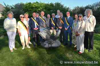 Nieuw kunstwerk van Freddy Cappon siert Vlindertuin van Nieuwpoortse Kinderboerderij
