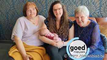 Kleine Louise zorgt voor vier generaties in Houthalen-Helchteren