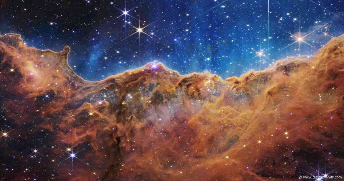 Soar through the famous Cosmic Cliffs in this stunning NASA visualization