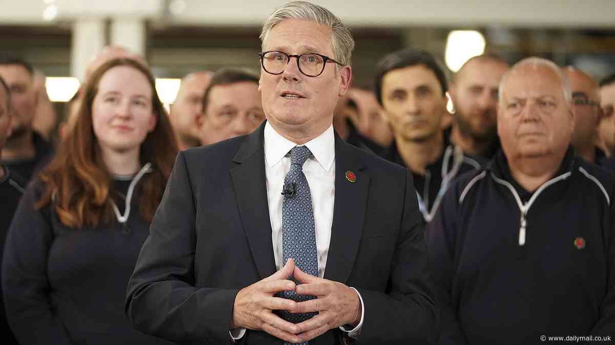 No sense of direction in No10? Downing Street gives the WRONG location for Keir Starmer's US trade deal speech - forcing reporters into a 34-mile scramble to quiz the PM