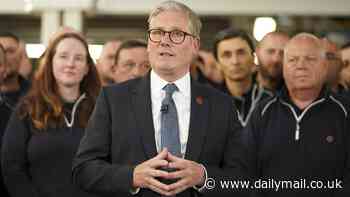 No sense of direction in No10? Downing Street gives the WRONG location for Keir Starmer's US trade deal speech - forcing reporters into a 34-mile scramble to quiz the PM