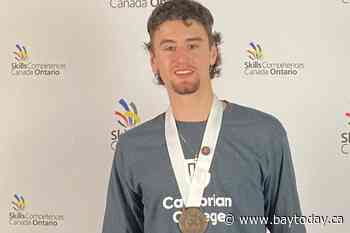 North Bay student wins bronze in Skills Ontario competition