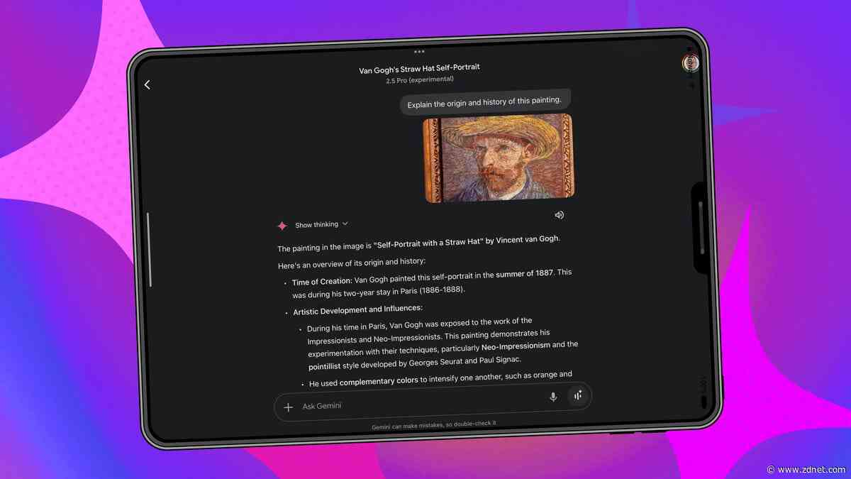 Google Gemini gets an iPad app at last - here's why that's a big deal