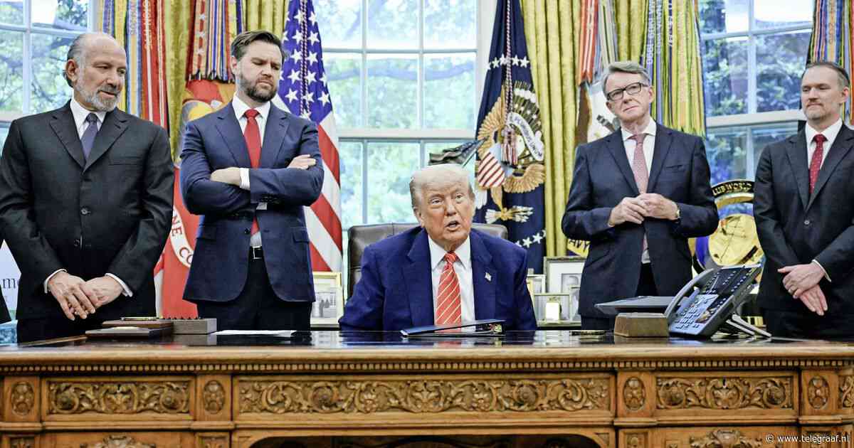 Nederland moet nog altijd vrezen na handelsdeal tussen VS en Groot-Brittannië, Trump noemt importheffing van 10 procent ’laag getal’