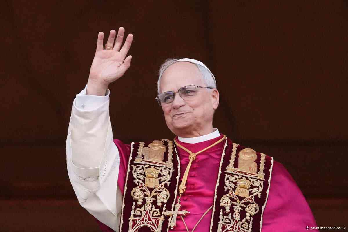 New Pope Leo makes first public appearance to jubilant scenes in Rome