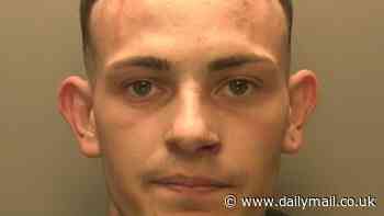 Dramatic moment jailhouse Romeo who had fling with prison nurse and phone sex with guard tries to flee police in a Mercedes - as he begins four years in jail