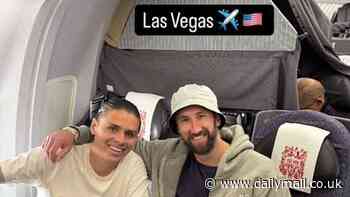 Return to Las Vegas! Wrexham players jet to Sin City AGAIN to celebrate their historic third promotion in a row as Ryan Reynolds and Rob McElhenney bankroll the party
