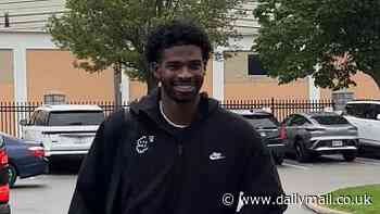 Shedeur Sanders arrives for Cleveland Browns duty as rookie bids to put draft disaster behind him