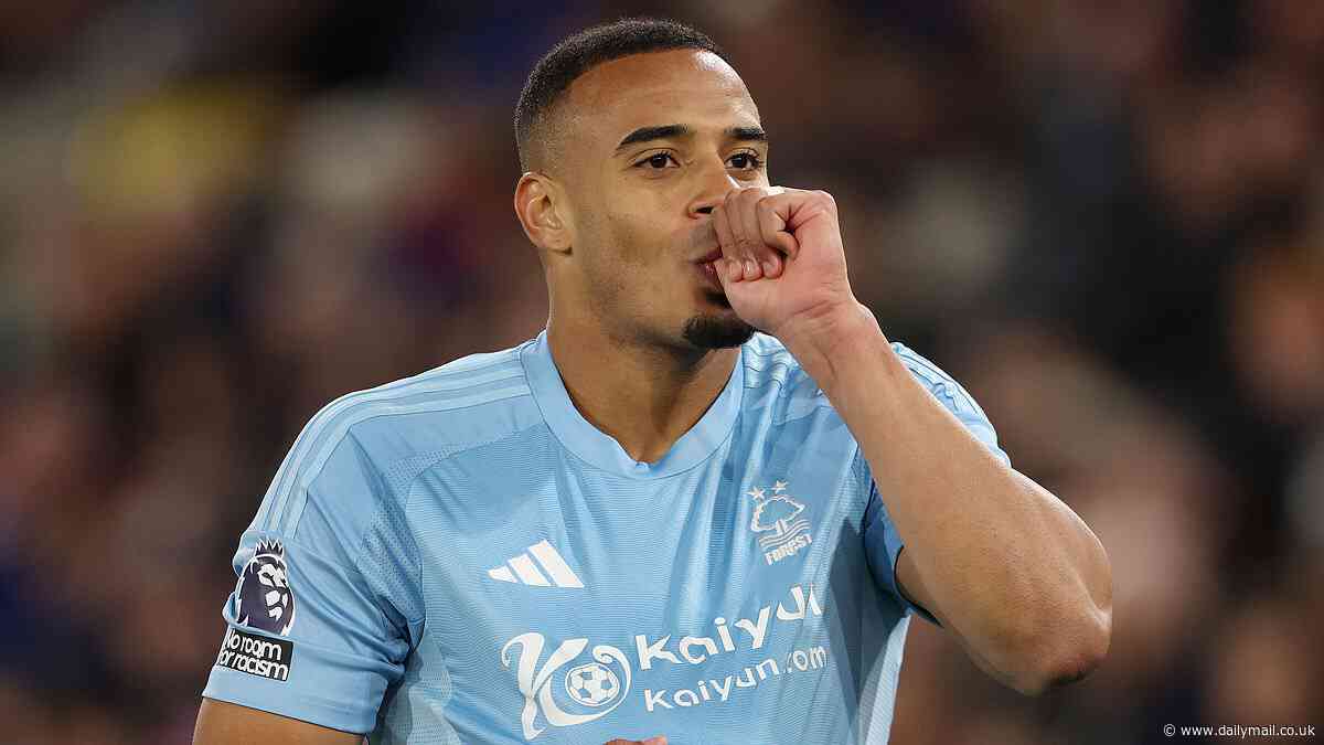 Murillo confident of being fit for Nottingham Forest's Champions League push despite being forced off injured in Crystal Palace draw