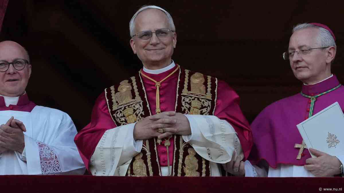 Kardinaal Robert Prevost is de eerste Amerikaanse paus en kiest de naam Leo XIV