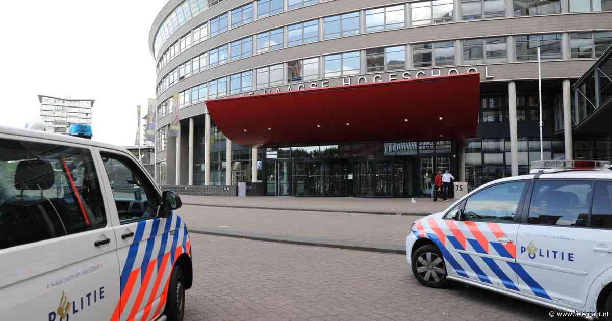 Man met samuraizwaard opgepakt in Haagse Hogeschool