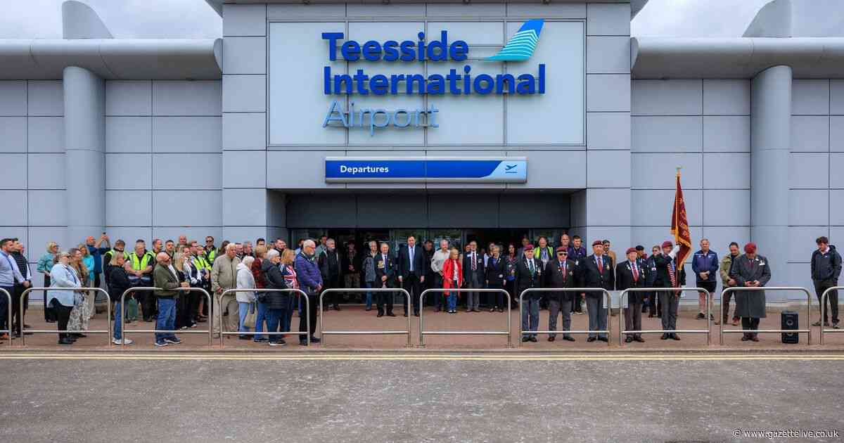 Teesside International Airport marks VE Day with special fly past to commemorate proud heritage