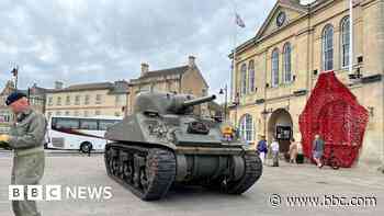 Spitfires and tanks mark VE Day celebrations