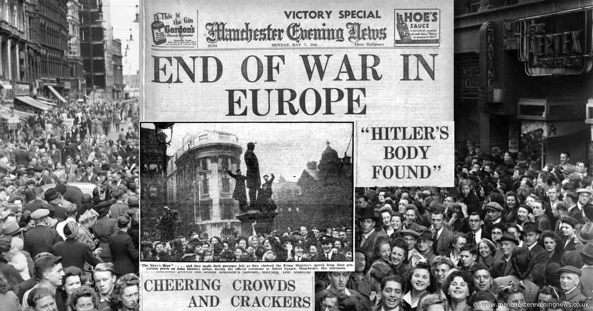 VE Day 80th anniversary: How the M.E.N reported the end of war in Europe