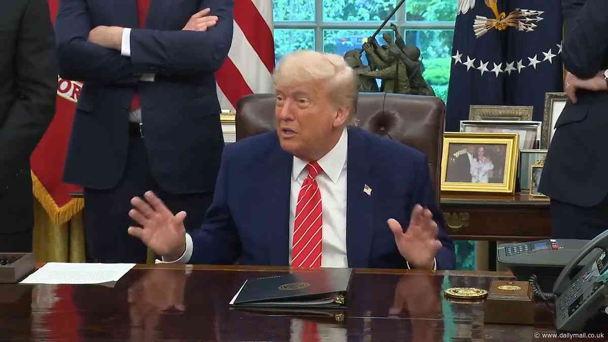 Trump mocks 2028 rival Pete Buttigieg for riding bike 'with his husband on the back'