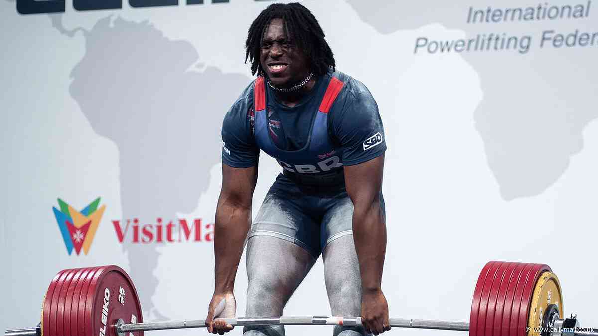Mail Sport Extreme: God, Covid lockdown and help from mum - how Nonso Chinye has taken the powerlifting world by storm