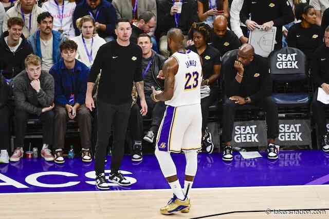 LeBron James: Lakers Didn’t Question JJ Redick Making No Subs In Second Half Of Game 4