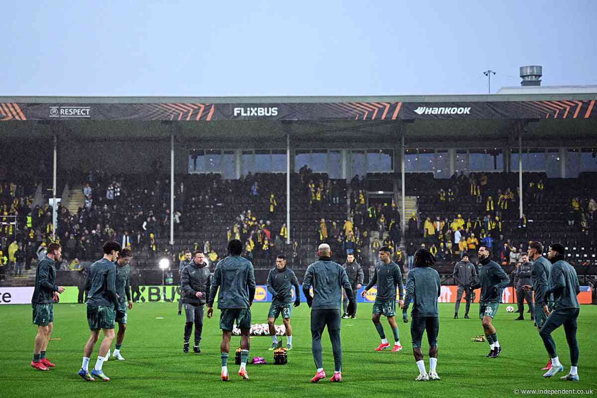 Bodo/Glimt v Tottenham LIVE: Spurs brace for Arctic expedition in bid for Europa League final