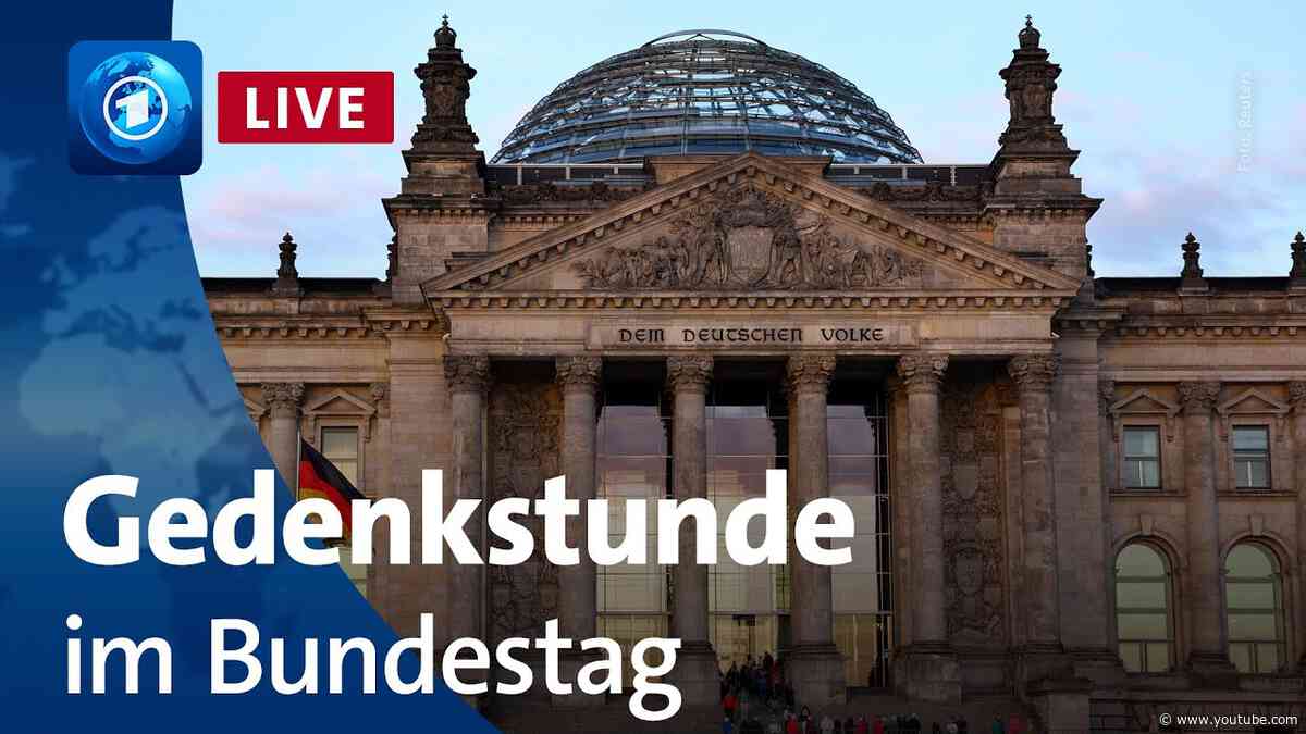 Gedenkstunde im Bundestag: 80 Jahre Kriegsende