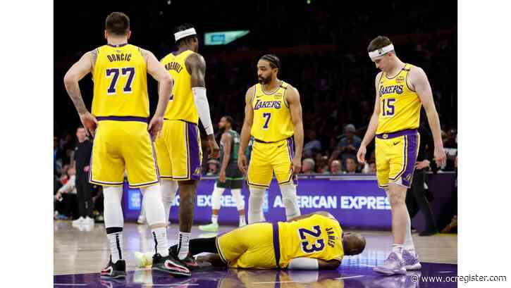 Lakers’ LeBron James on knee injury: ‘There was a pain I hadn’t felt before’