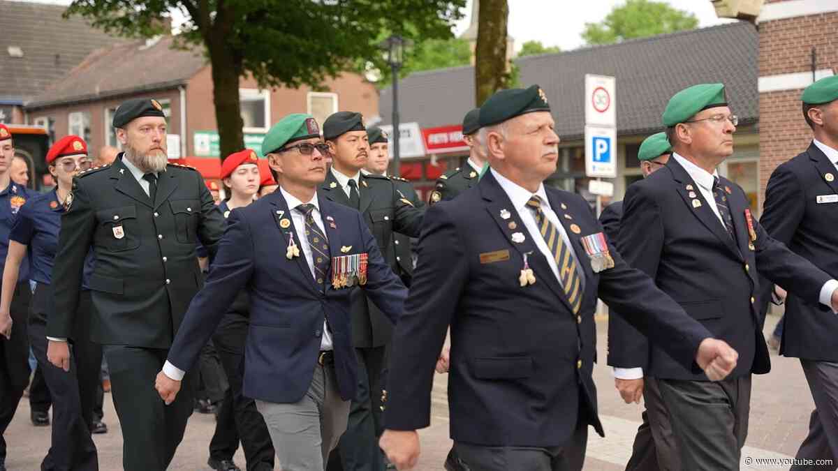 Royal Westminster Regiment bezoekt Otterlo voor 80 jaar vrijheid