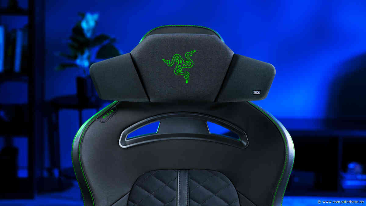 Razer Clio: Kabelloses Lautsprecher-Kissen für Gaming-Stühle soll Headsets ersetzen