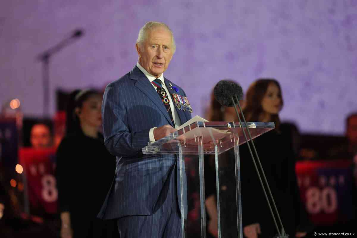 King calls for global commitment to peace at VE Day 80th anniversary concert