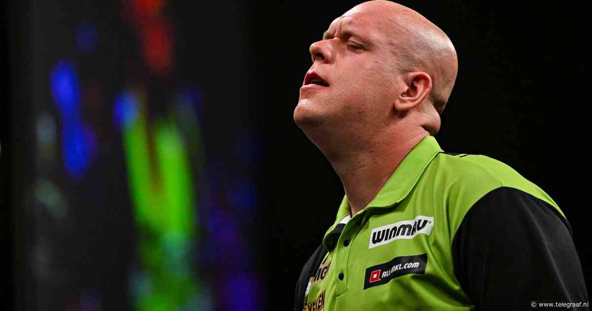 Premier League: Michael van Gerwen verliest en laat na uit te lopen op concurrentie