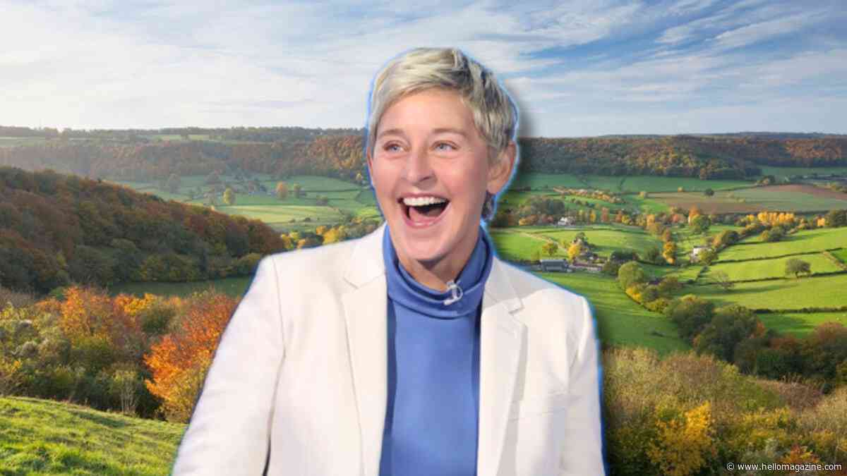 Ellen DeGeneres fans bowled over by her 'real life' in English countryside  