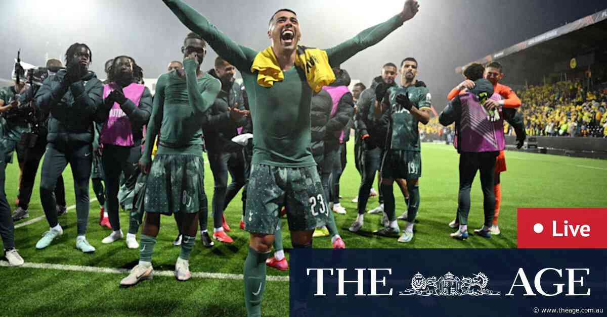 Europa League LIVE: Ange’s Spurs reach final against Manchester United