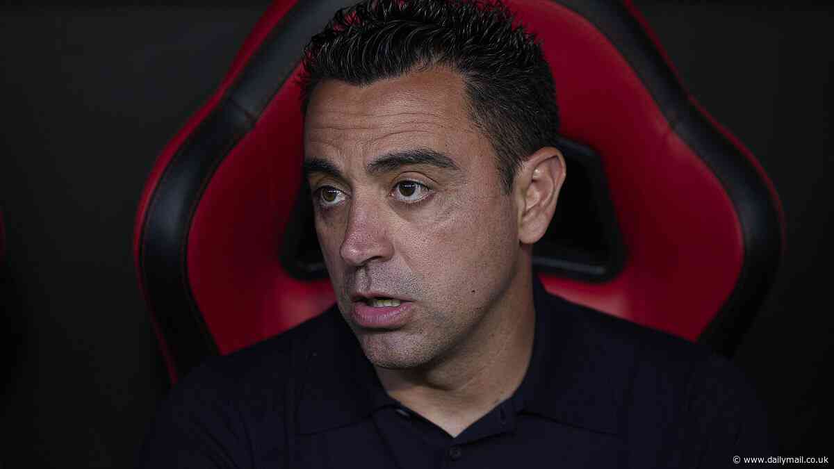 Xavi admits he would 'love to work in the Premier League' as Barcelona legend hits out at unfair treament of managers in Spain - days after Raphinha launched scathing criticism of former boss
