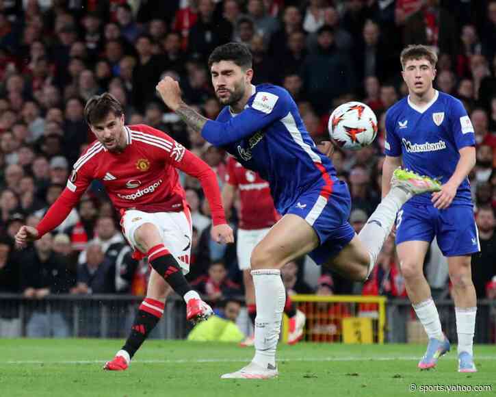 Mount’s fine double sweeps Manchester United past Bilbao into all-English final