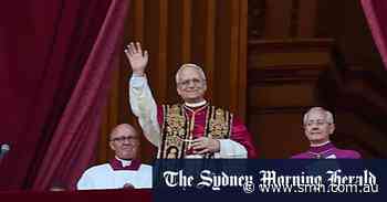 Pope Leo XIV delivers his first speech