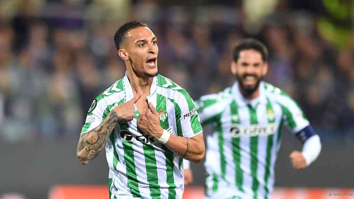 Opgeleefde oud-Ajacied Antony leidt Betis naar historische finale tegen Chelsea
