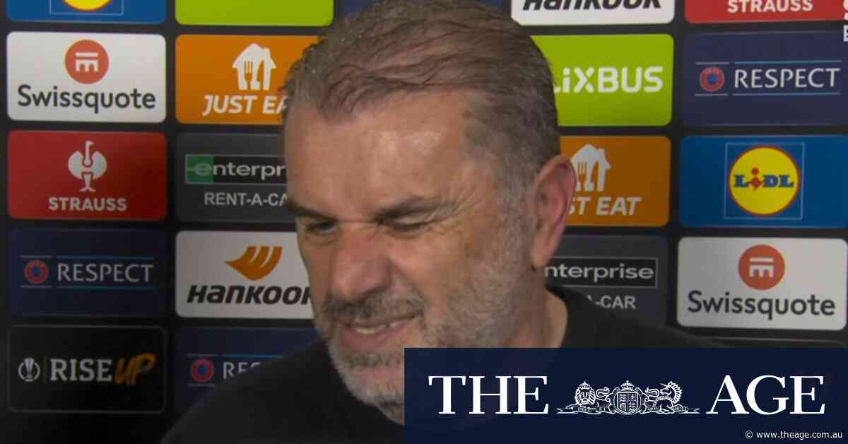 Postecoglou 'just stating a fact'