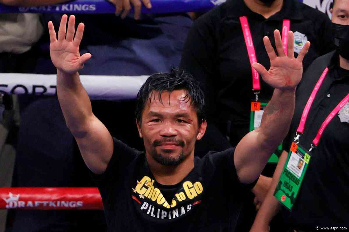 Sources: Pacquiao to end retirement, face Barrios