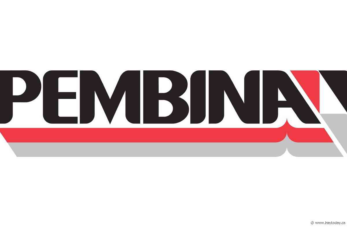 Pembina Pipeline reports higher profits, revenues for first quarter