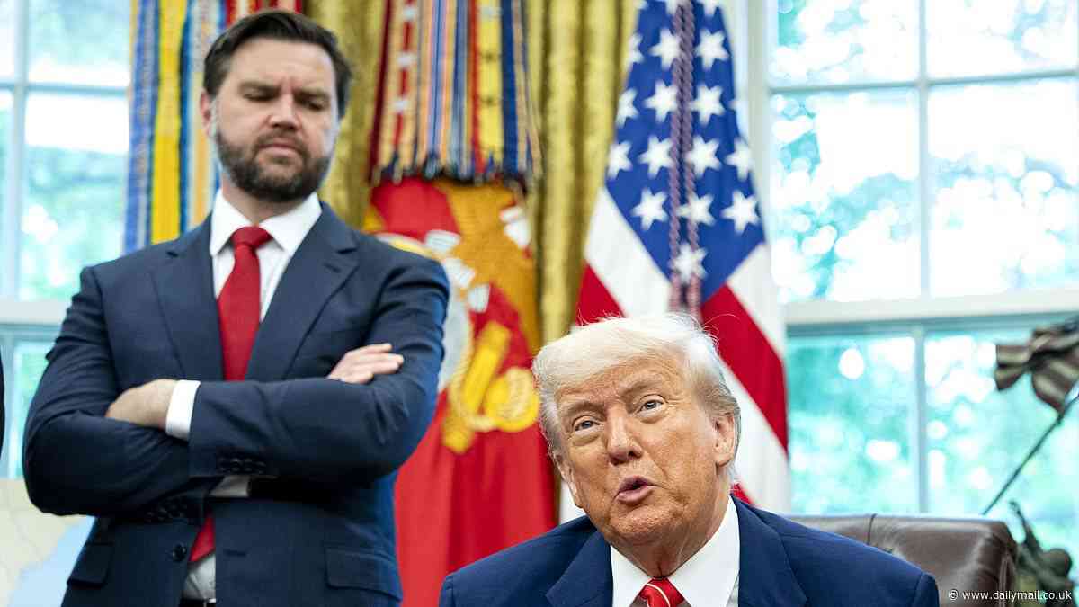 JD Vance reveals his 'best friend' in Trump's cabinet... and why it could set up a dramatic showdown in 2028