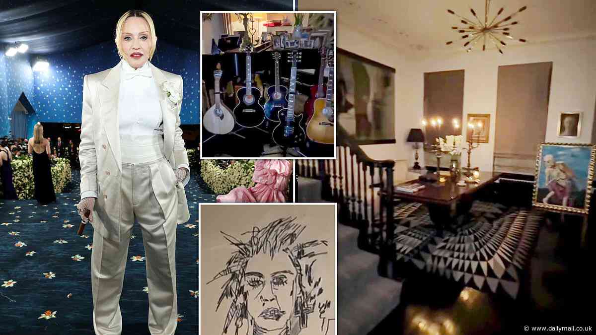 Influencer tours Madonna's opulent $40M home ALONE revealing personal items she wouldn't want fans to see