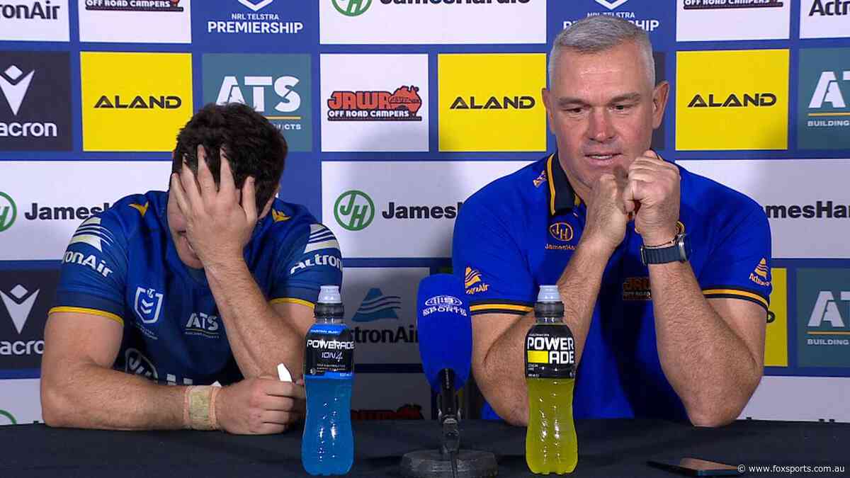‘All I can ask’: Ryles’ plea over young Eels as dejected Moses opens up on brutal last-gasp play