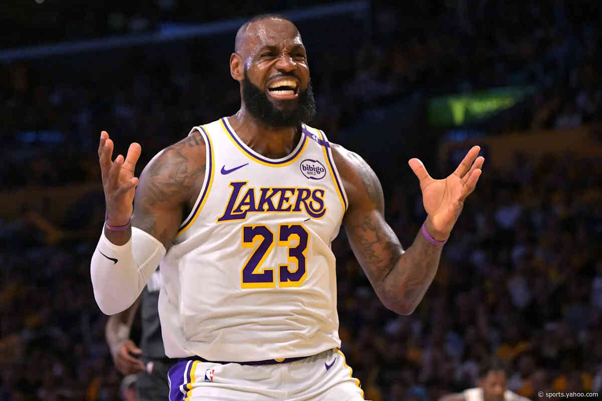 LeBron James on first-round loss to Minnesota and knee injury: &#39;We ran into a damn good matchup&#39;